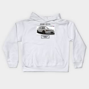 Mazda 323 GTR White Kids Hoodie